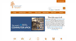 Desktop Screenshot of library.loudoun.gov