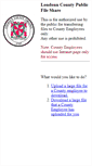 Mobile Screenshot of files.loudoun.gov