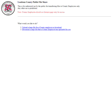 Tablet Screenshot of files.loudoun.gov